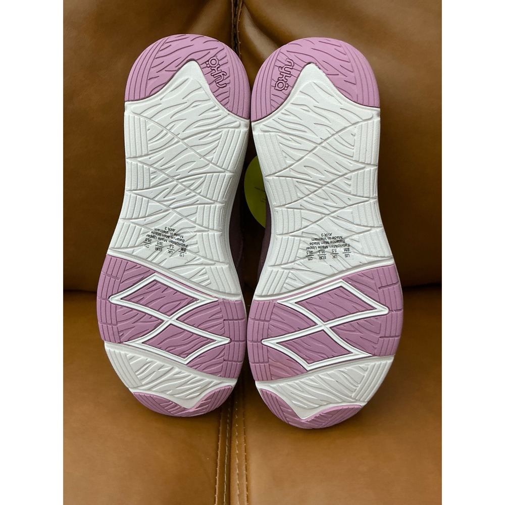 Ryka Ava 3 Slip-On Sneakers Womens 8 Purple New Quilted Faux Fur Lined Walking - Picture 4 of 8